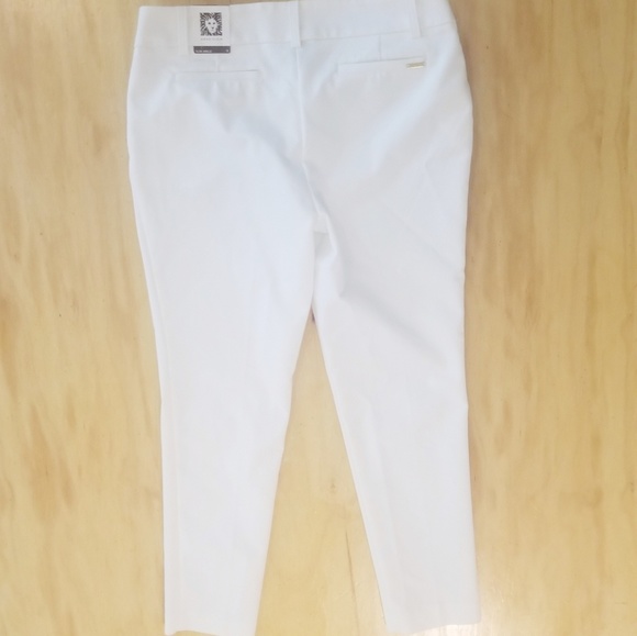 NWT Anne Klein White Pants - Picture 2 of 3